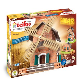 Teifoc Construction Briques - Maison/Moulin à vent - Solar